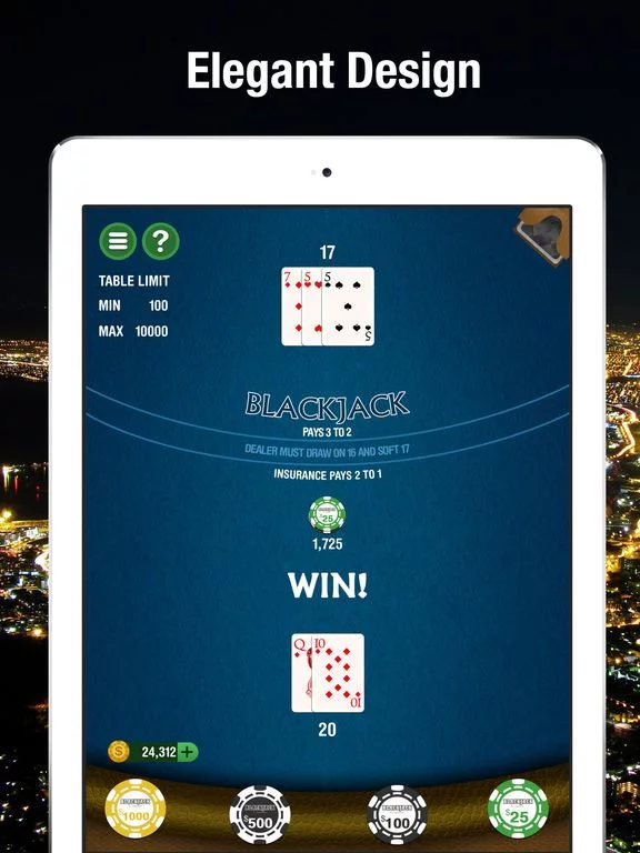 Изображение игры: Blackjack Casino 2 - Double Down for 21
