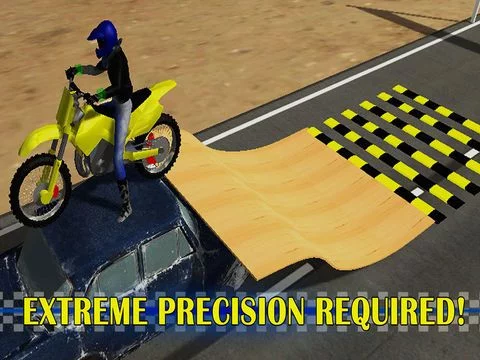 Изображение игры: Moto Stunt Bike Simulator 3D - Furious high speed motorbike racing and jumping game