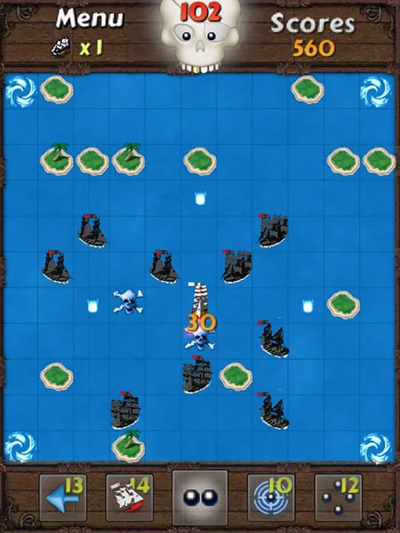 Изображение игры: Seven Seas Deluxe - Destroy Pirate