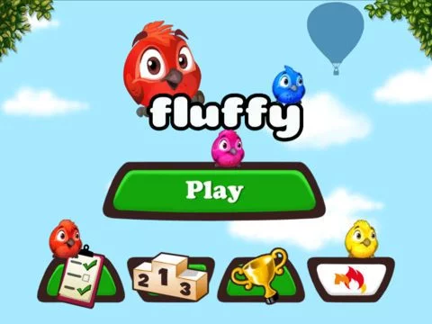 Изображение игры: Fluffy Birds HD