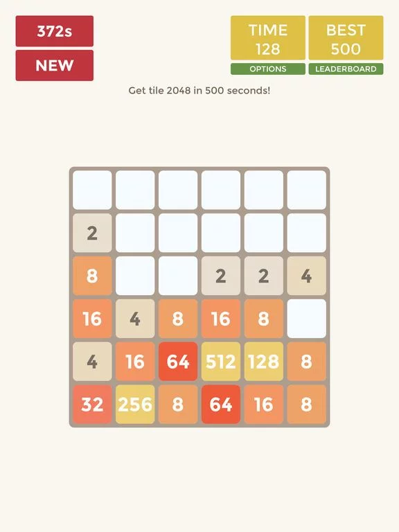 Изображение игры: 2048 4x4 5x5 6x6 - Classic & Plus