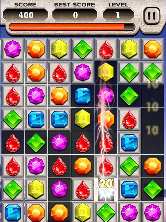 Изображение игры: Jewel Star: Puzzle Jewelry