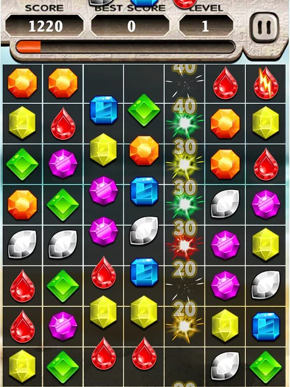 Изображение игры: Jewel Star: Puzzle Jewelry