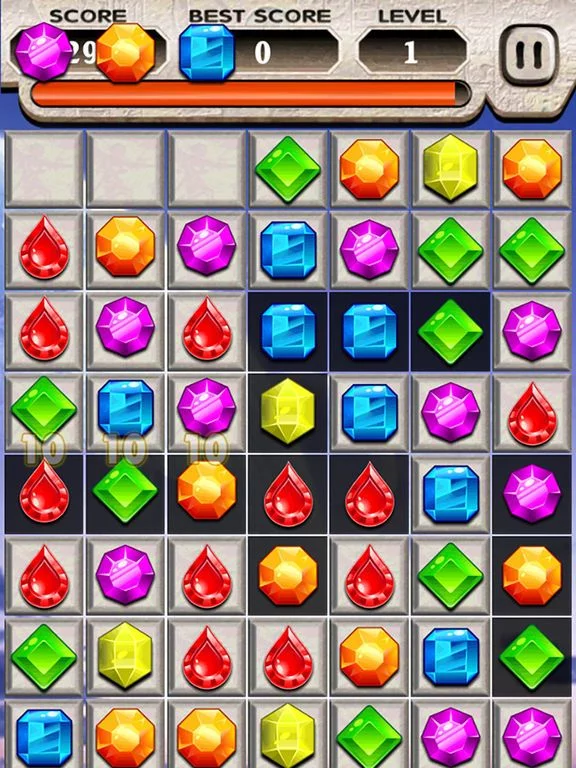 Изображение игры: Jewel Star: Puzzle Jewelry