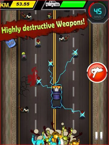 Изображение игры: Zombie Road Rash