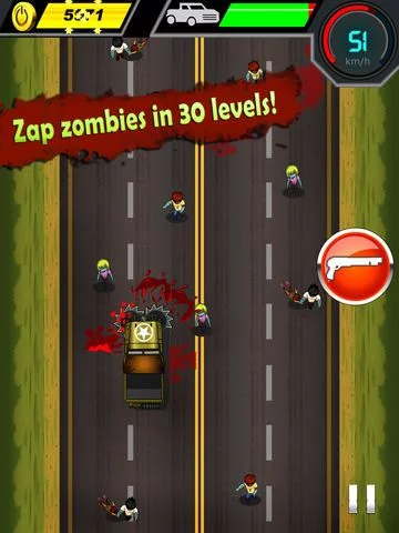 Изображение игры: Zombie Road Rash