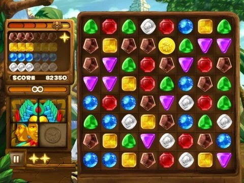 Изображение игры: Jungle Jewels HD
