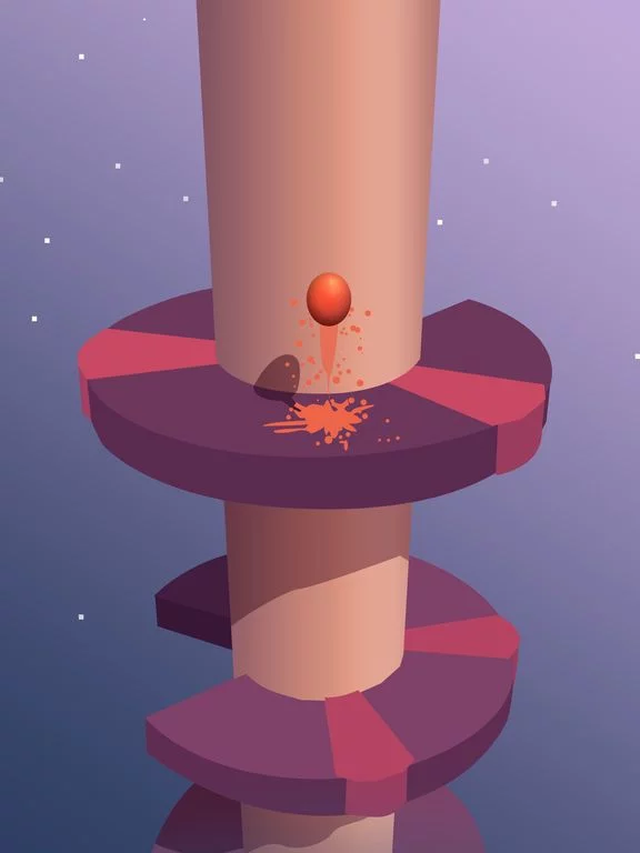 Изображение игры: Helix Bounce !