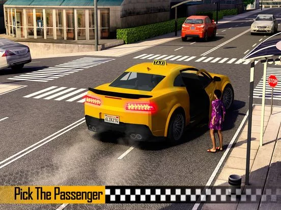 Изображение игры: Taxi Driver 3D