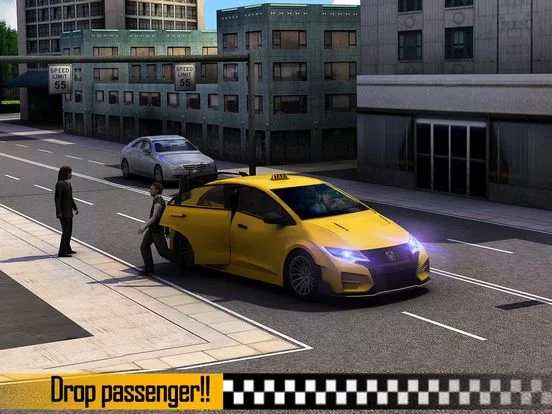 Изображение игры: Taxi Driver 3D