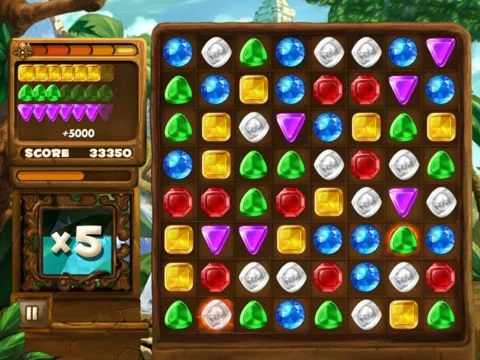 Изображение игры: Jungle Jewels HD