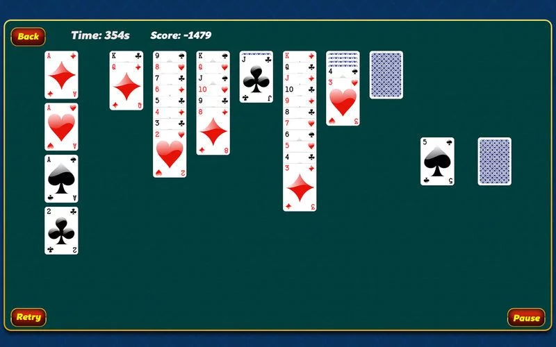 Изображение игры: Solitaire: Klondike Card Game