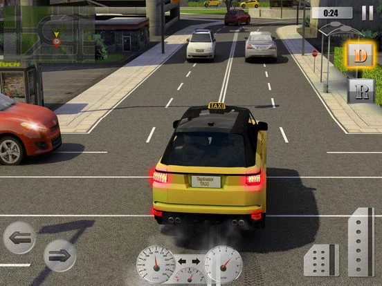Изображение игры: Taxi Driver 3D