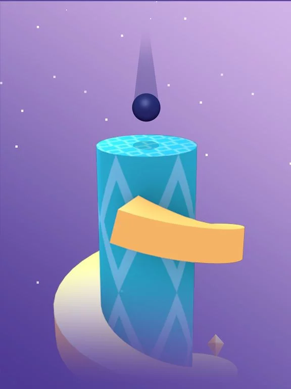 Изображение игры: Helix Bounce !