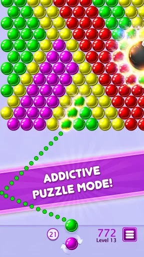 Изображение игры: Bubble Shooter Puzzle