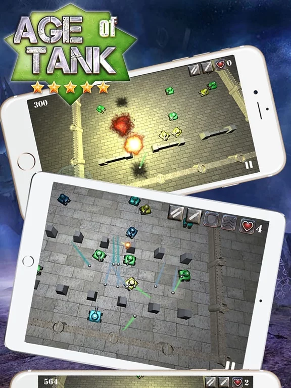Изображение игры: Tank 1990 Revolution