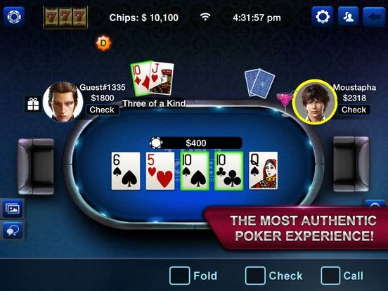 Изображение игры: LIVE Poker 1 on 1