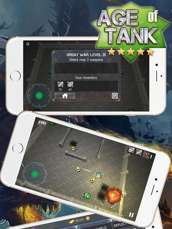 Изображение игры: Tank 1990 Revolution