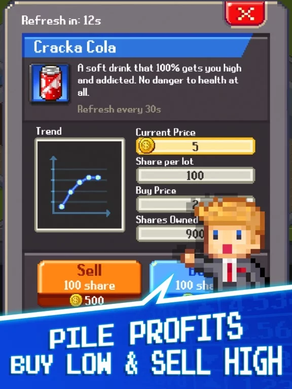 Изображение игры: Tap Tap Trillionaire: Invest!