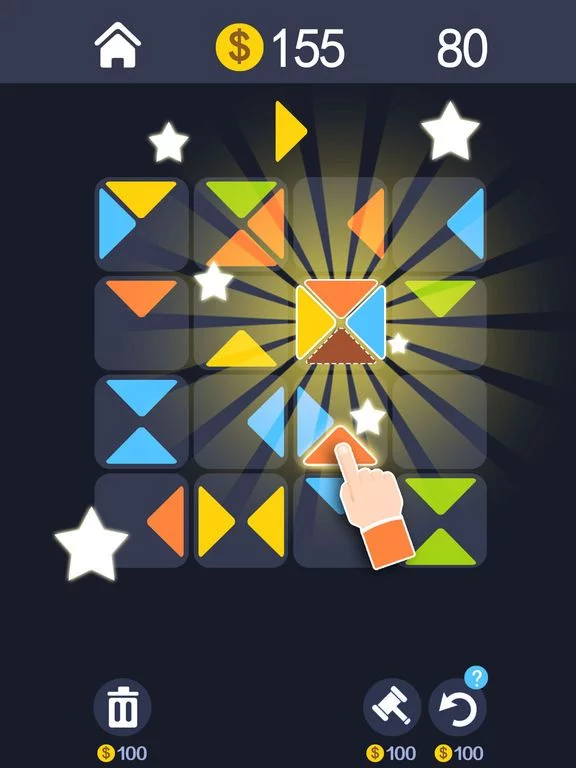 Изображение игры: Make Square Puzzle