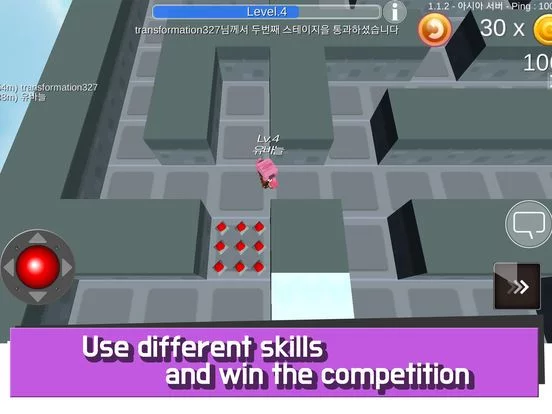 Изображение игры: Maze.io