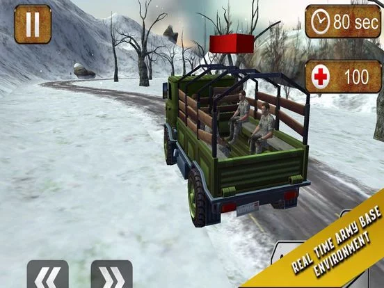 Изображение игры: Real Drive Army Truck