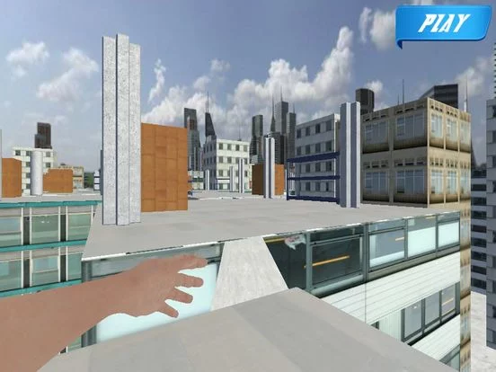 Изображение игры: Roof Runner Jump - VR Google Cardboard