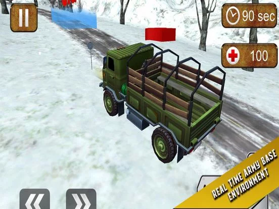 Изображение игры: Real Drive Army Truck
