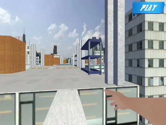Изображение игры: Roof Runner Jump - VR Google Cardboard