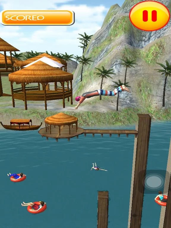 Изображение игры: Flip Swim Diving: Cliff Jumping