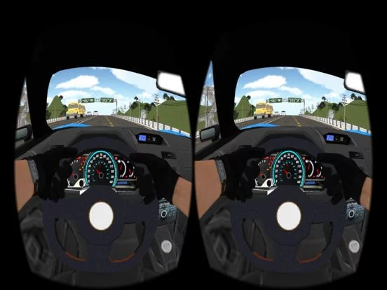 Изображение игры: Driving in Car VR