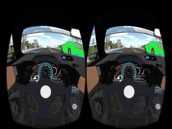 Изображение игры: Driving in Car VR