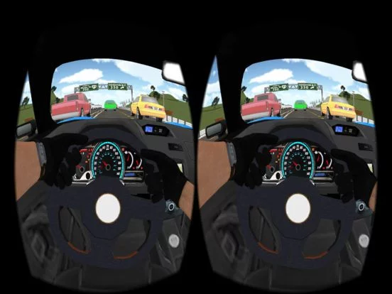 Изображение игры: Driving in Car VR
