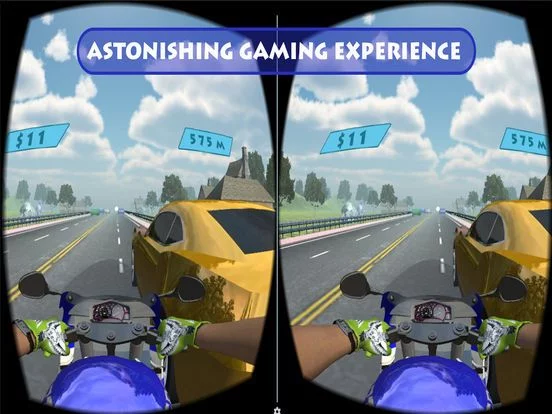 Изображение игры: Real Bike Traffic Rider Virtual Reality Glasses