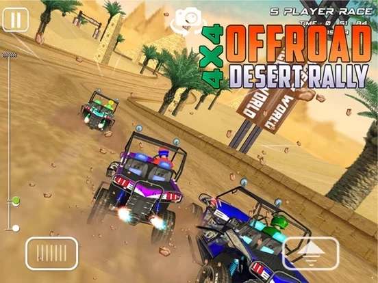 Изображение игры: 4x4 OffRoad Desert Rally - 3D Racing Game