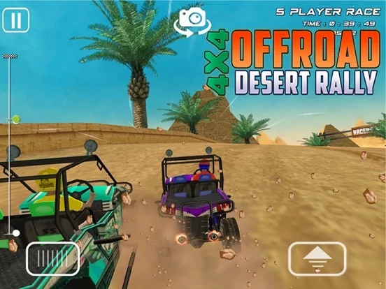 Изображение игры: 4x4 OffRoad Desert Rally - 3D Racing Game