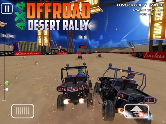 Изображение игры: 4x4 OffRoad Desert Rally - 3D Racing Game