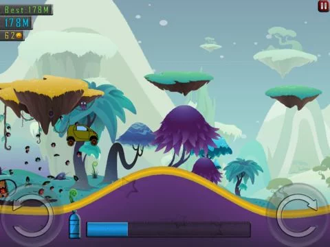 Изображение игры: Uphill Rush Madness ( by Free 3D Car Racing Games )
