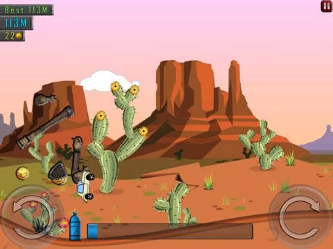 Изображение игры: Uphill Rush Madness ( by Free 3D Car Racing Games )