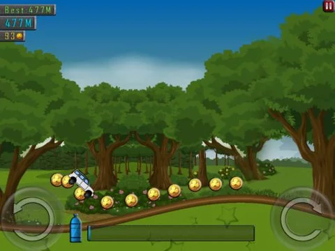 Изображение игры: Uphill Rush Madness ( by Free 3D Car Racing Games )