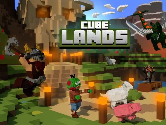 Изображение игры: Cube Lands