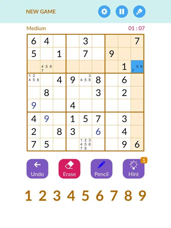 Изображение игры: Sudoku #