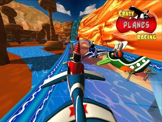 Изображение игры: Crazy Planes Racing Simulator