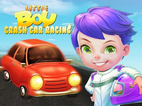 Изображение игры: Little Boy Crash Car Racing Stunts Expert Pro