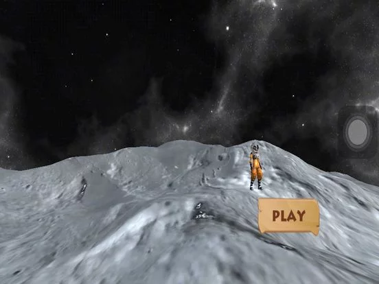 Изображение игры: VR Moon Walk: Moon Journey For Google Cardboard