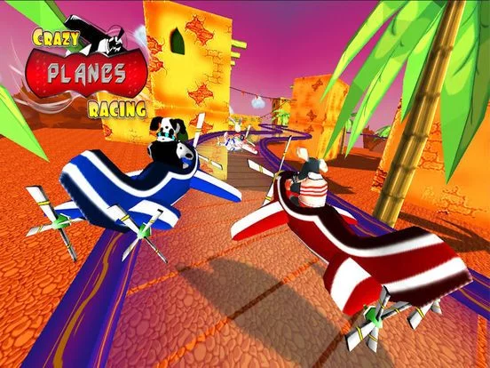 Изображение игры: Crazy Planes Racing Simulator