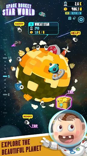 Изображение игры: Space Rocket - Star World