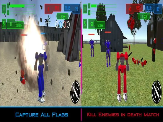 Изображение игры: Robo War - Metal Robots Fight