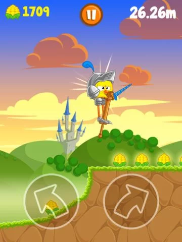 Изображение игры: Pogo Chick