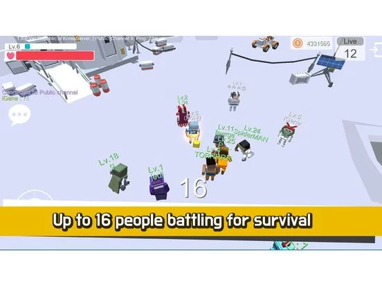 Изображение игры: Bigbang.io